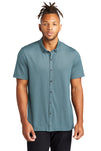 Mercer+Mettle™ Stretch Pique Full-Button Polo MM1006