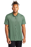 Mercer+Mettle™ Stretch Pique Full-Button Polo MM1006
