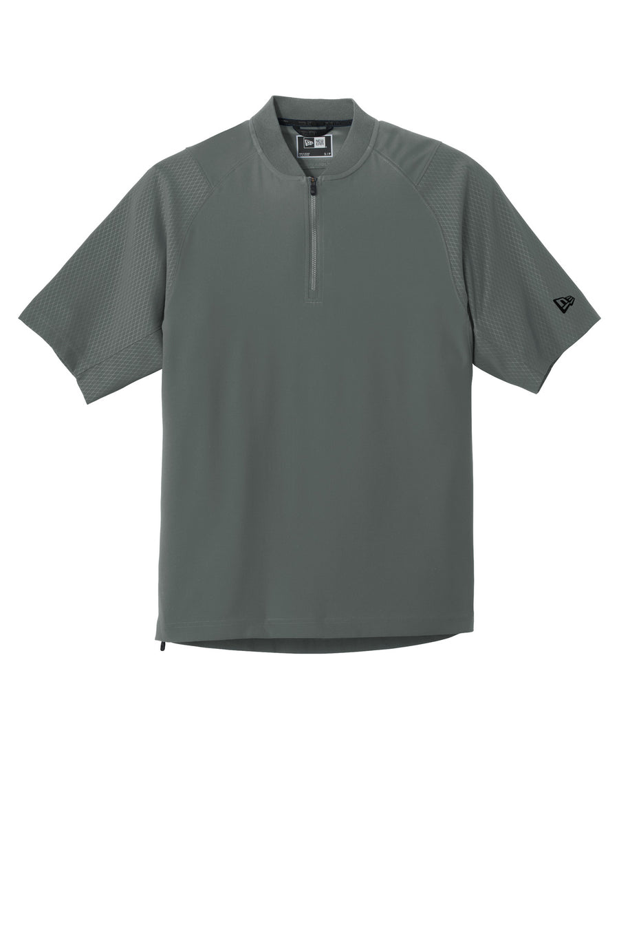 New Era Cage Short Sleeve 1 4 Zip Jacket. NEA600 SanMar Sports