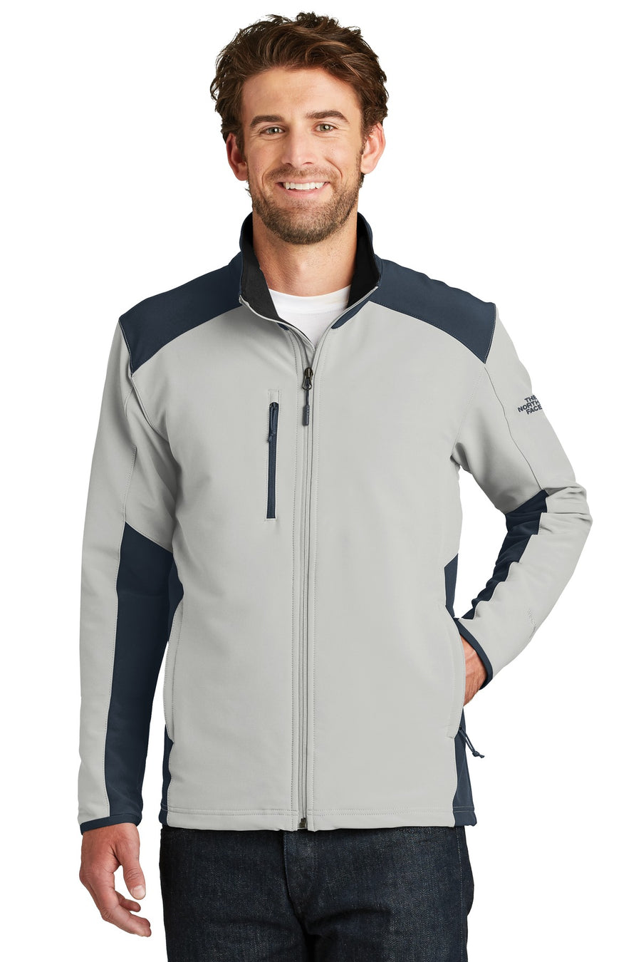NF0A3LGV-Mid Grey/ Urban Navy-front_model