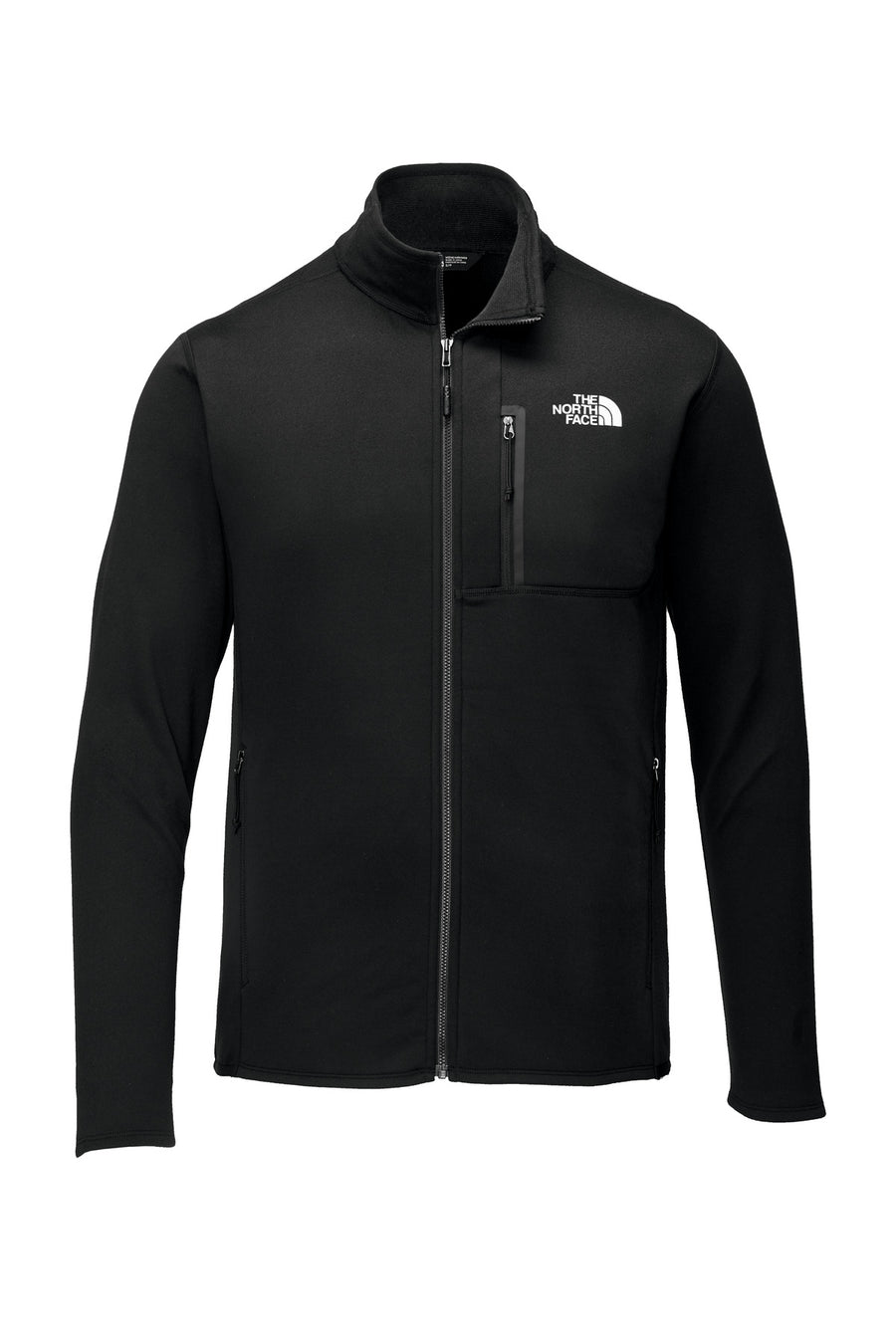 North face grey zip up sale