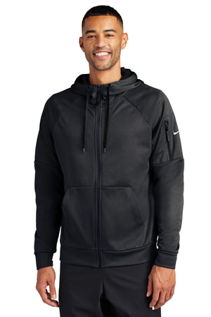 Nike therma hoodie full zip on sale