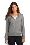 Nike Ladies Club Fleece Sleeve Swoosh Full-Zip Hoodie NKFD9890