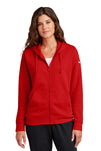 Nike Women's Club Fleece Sleeve Swoosh Full-Zip Hoodie NKFD9890
