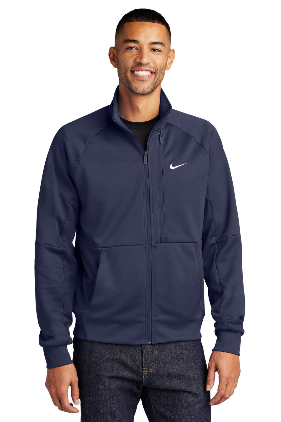 Nike Full Zip Chest Swoosh Jacket NKFD9891 SanMar Sports