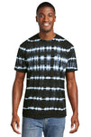 Port & Company® Allover Stripe Tie-Dye Tee PC142