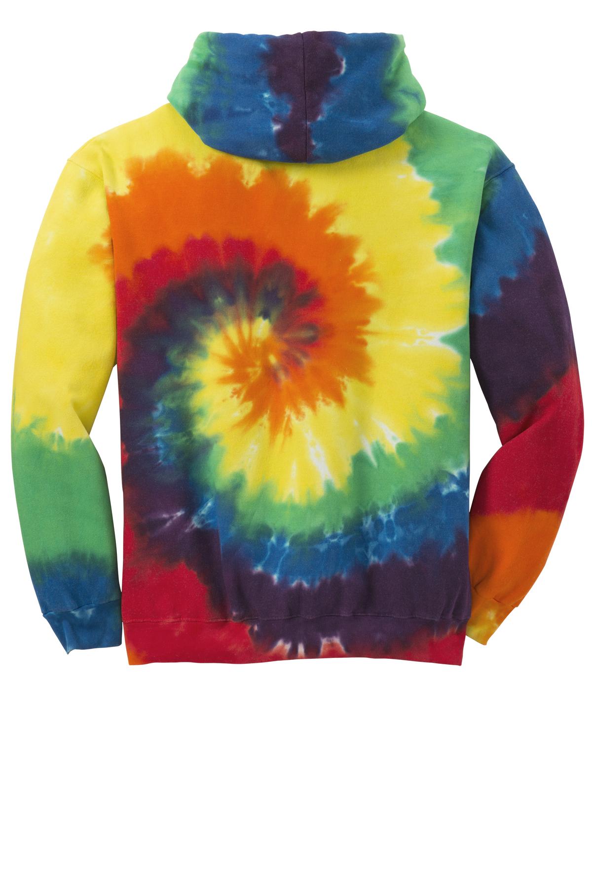 Port & Company® Youth Tie-Dye Pullover Hooded Sweatshirt. PC146Y ...