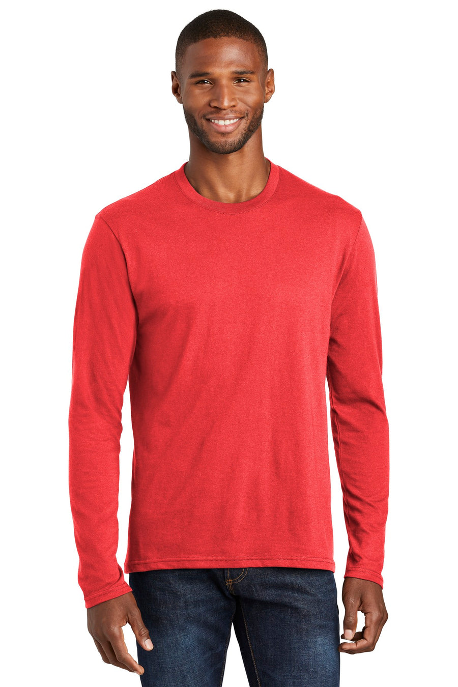 PC455LS-Bright Red Heather-front_model