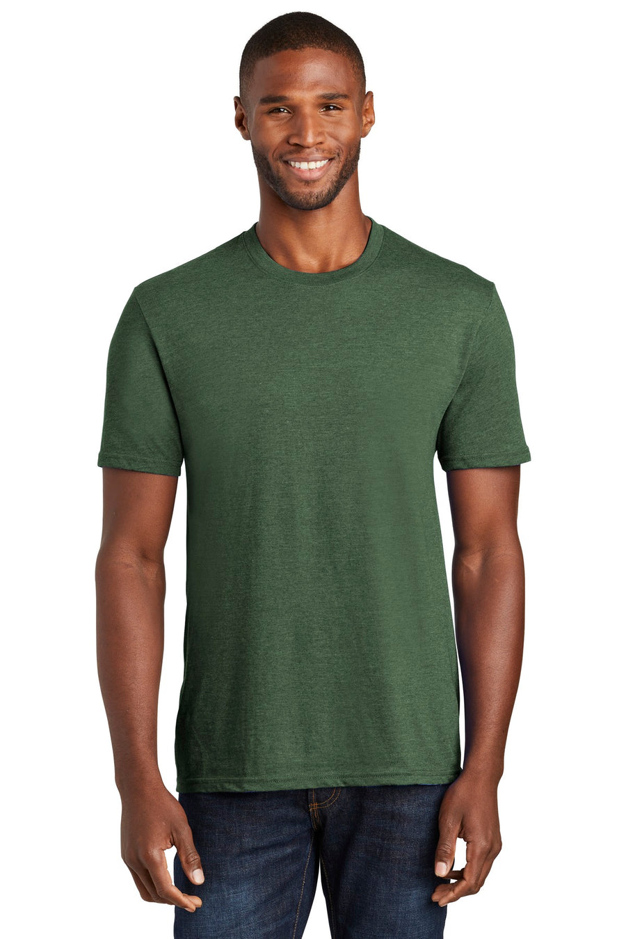 PC455-Forest Green Heather-front_model