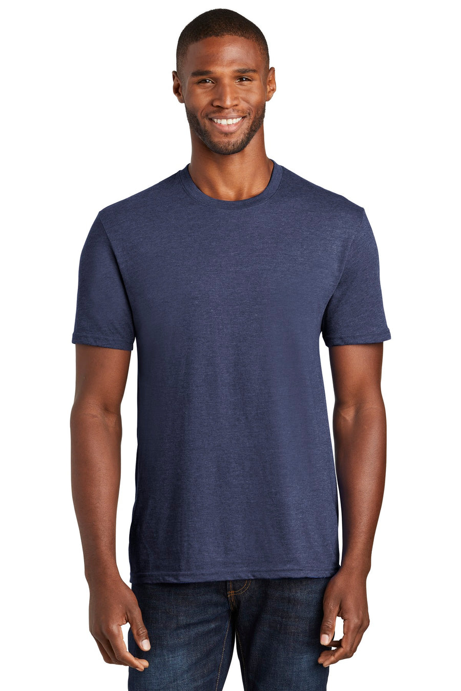 PC455-Team Navy Heather-front_model