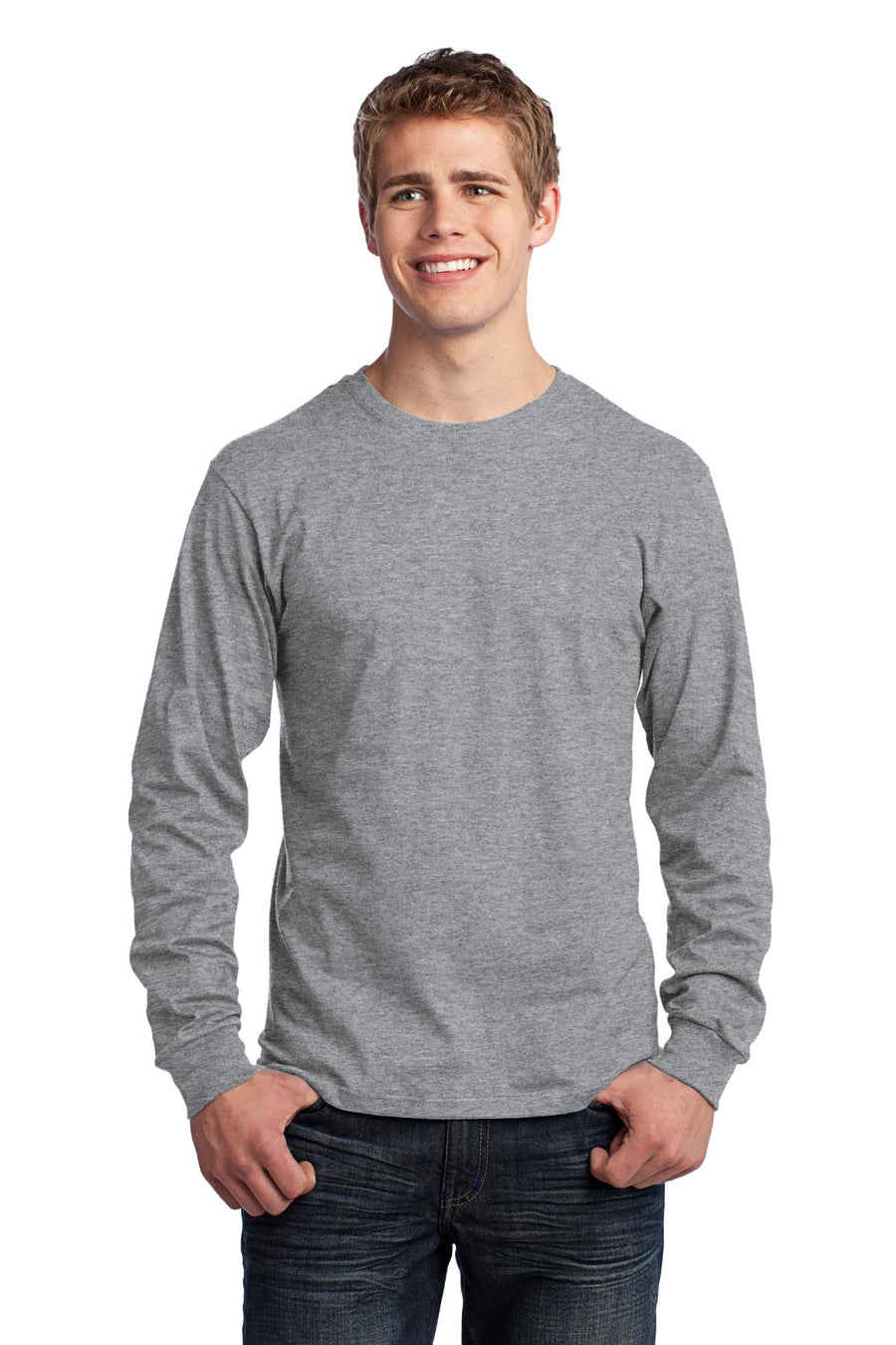 PC54LS-Athletic Heather-front_model