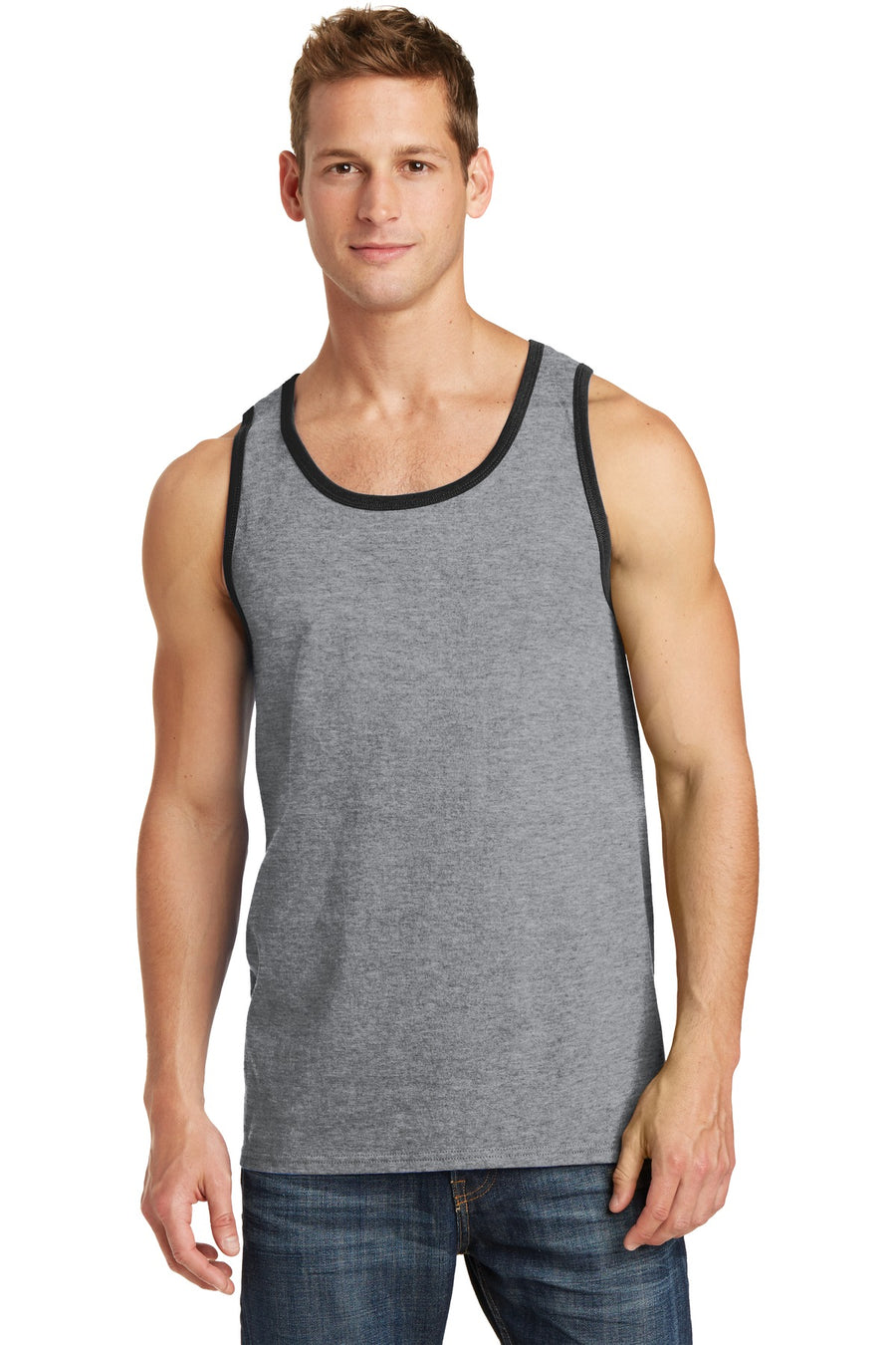PC54TT-Athletic Heather/ Jet Black-front_model