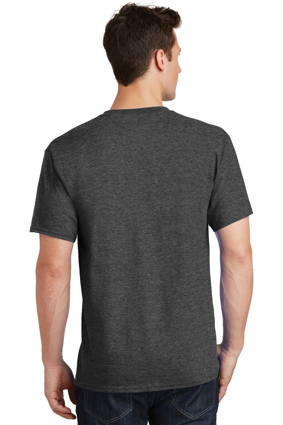 PC54T-Dark Heather Grey-back_model