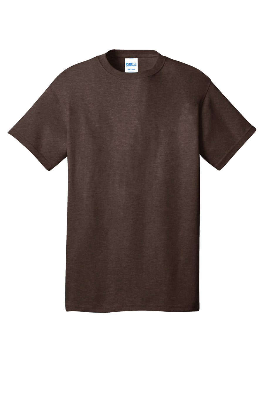 PC54-Heather Dark Chocolate Brown*-front_flat