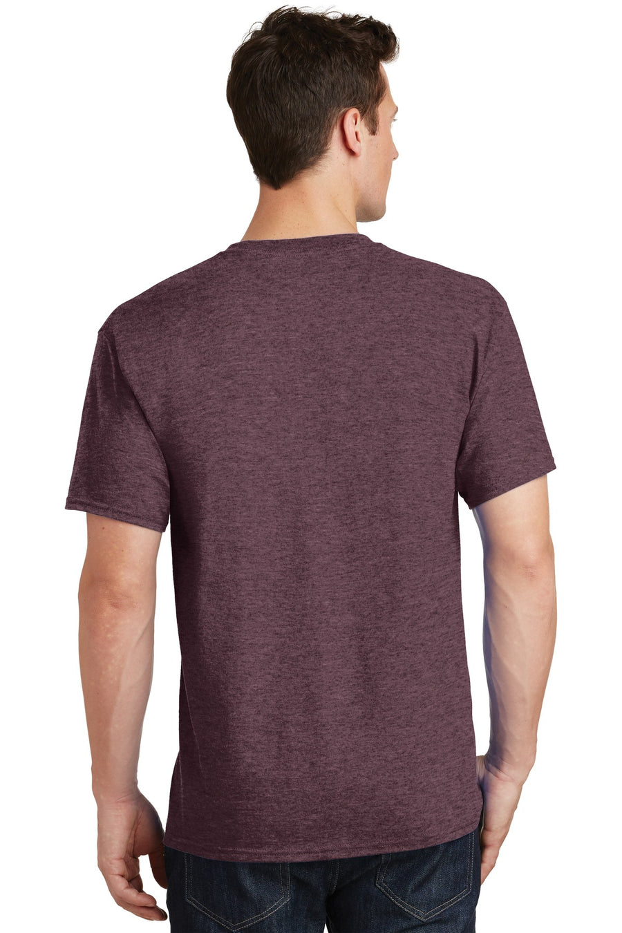 PC54-Heather Athletic Maroon*-back_model