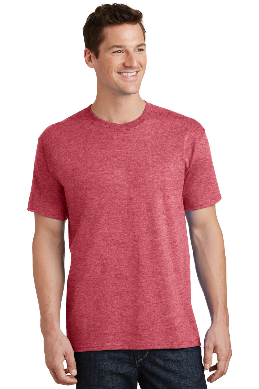 PC54-Heather Red*-front_model