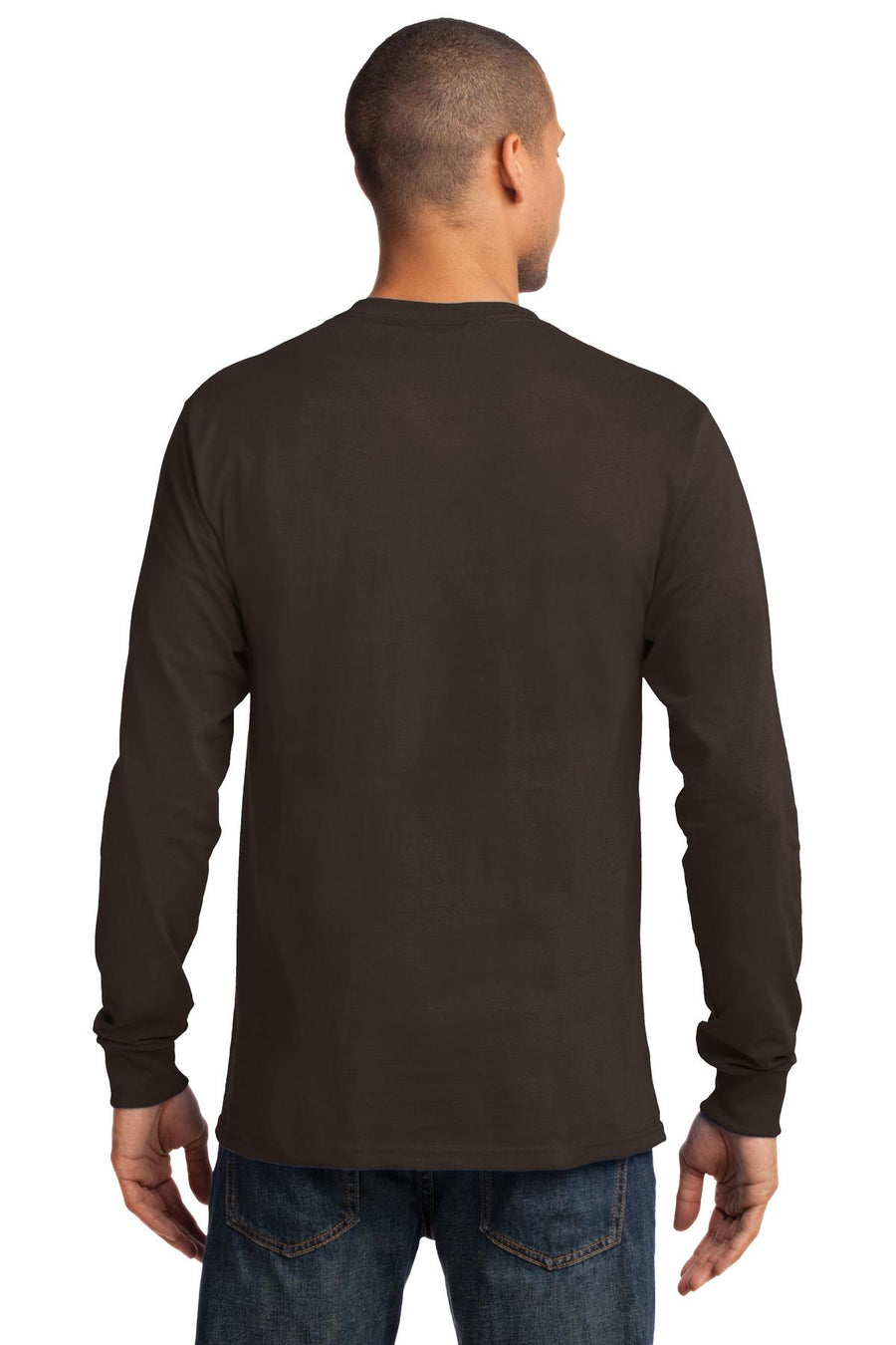 PC61LS-Dark Chocolate Brown-back_model