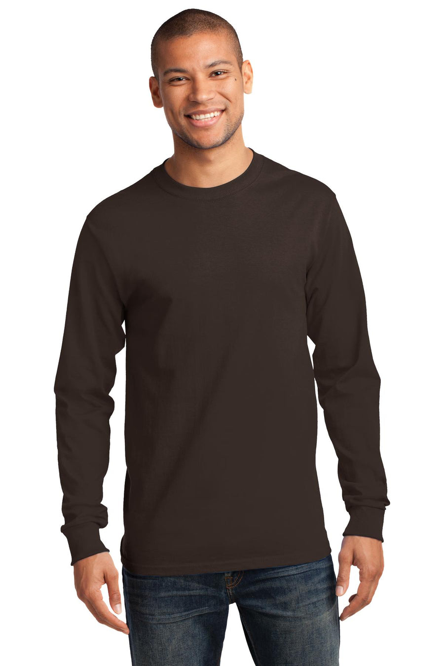 PC61LS-Dark Chocolate Brown-front_model