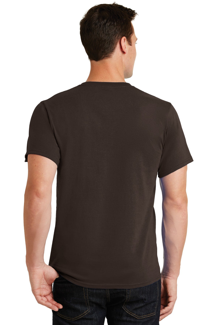 PC61-Dark Chocolate Brown-back_model