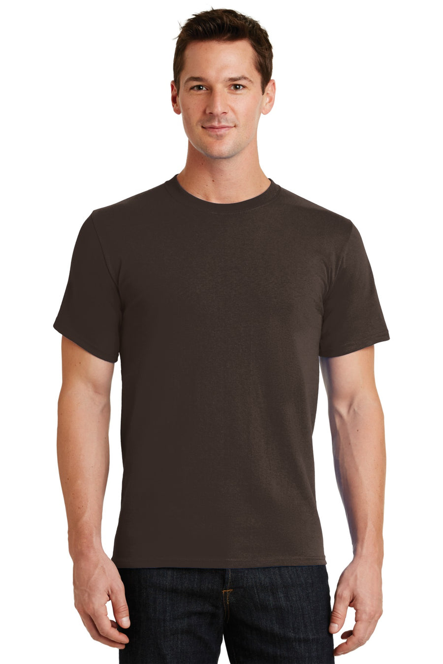 PC61-Dark Chocolate Brown-front_model
