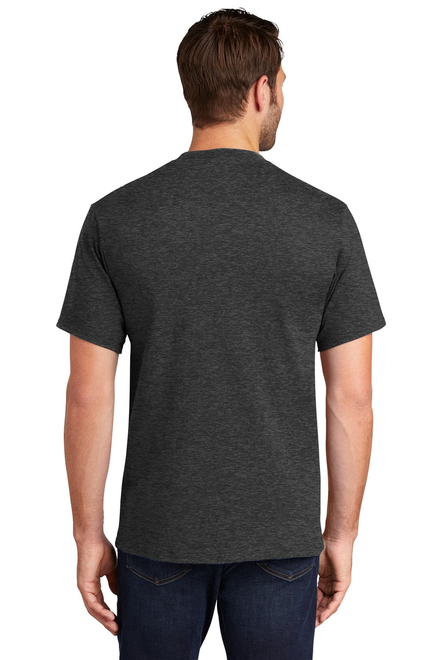 PC61-Dark Heather Grey-back_model