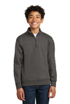 Port & Company® Youth Core Fleece 1/4-Zip Pullover Sweatshirt PC78YQ