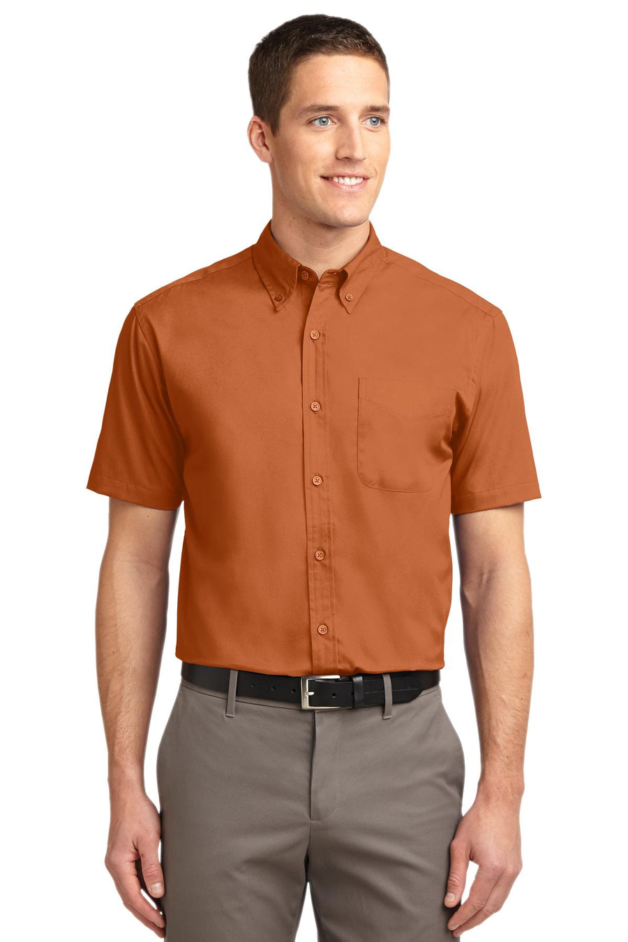 S508-Texas Orange/ Light Stone-front_model