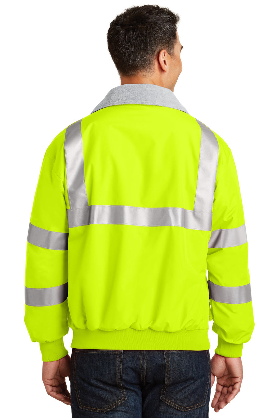 SRJ754-Safety Yellow/ Reflective-back_model