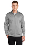 Sport-Tek® Sport-Wick® Fleece Full-Zip Jacket.  ST241