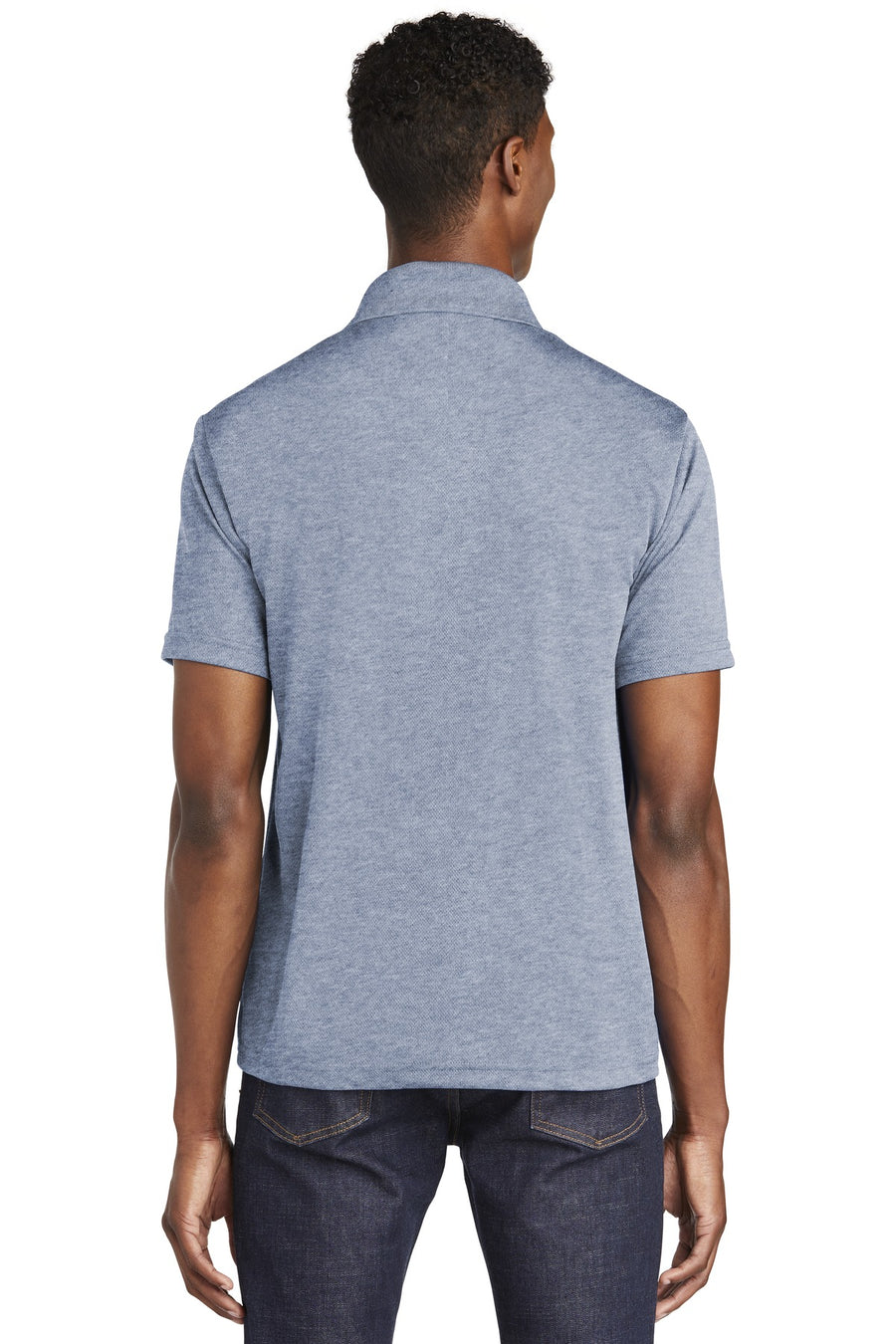 ST640-True Navy Heather-back_model