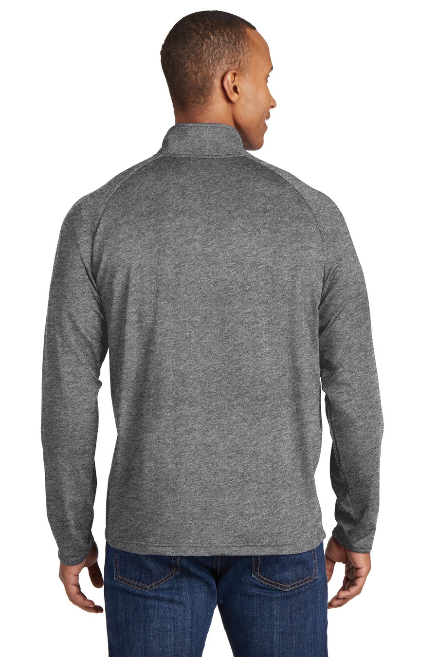 ST850-Charcoal Grey Heather-back_model