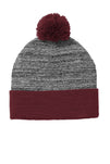 STC41-Maroon/ Grey Heather-front_flat