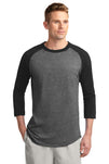T200-Dark Heather Grey/ Black-front_model