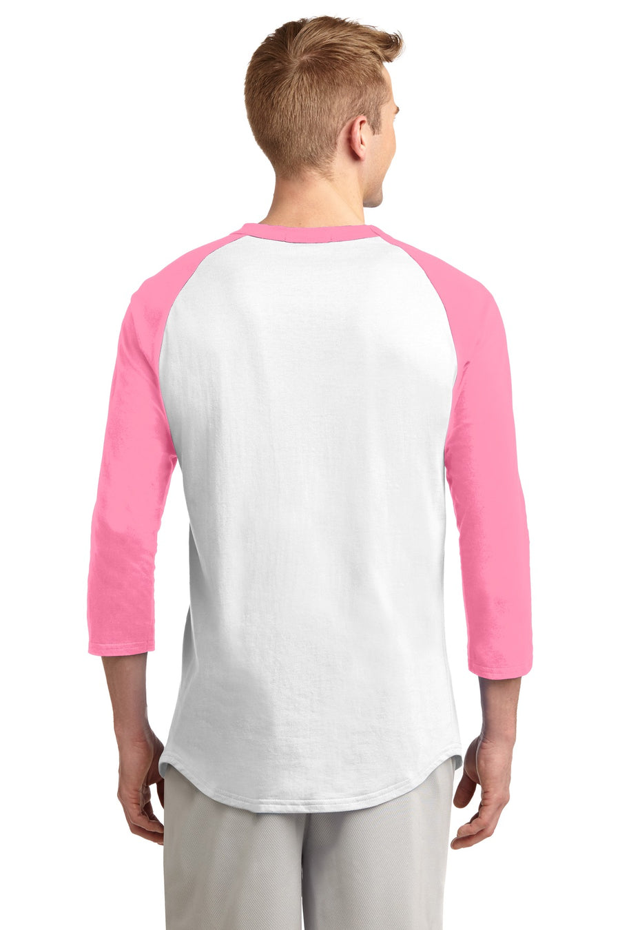T200-White/ Bright Pink-back_model