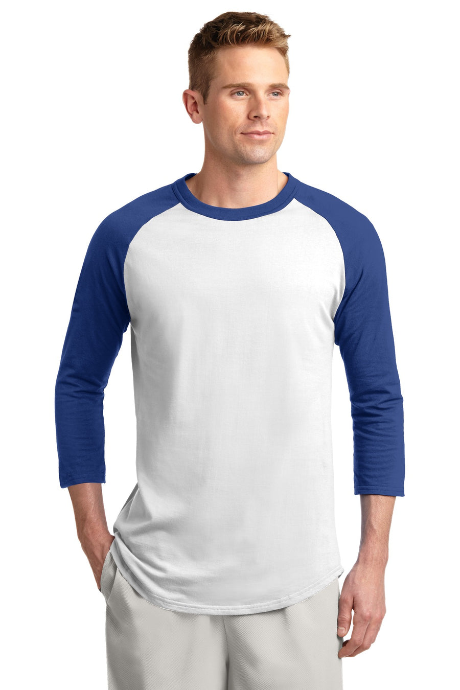 T200-White/ Royal-front_model