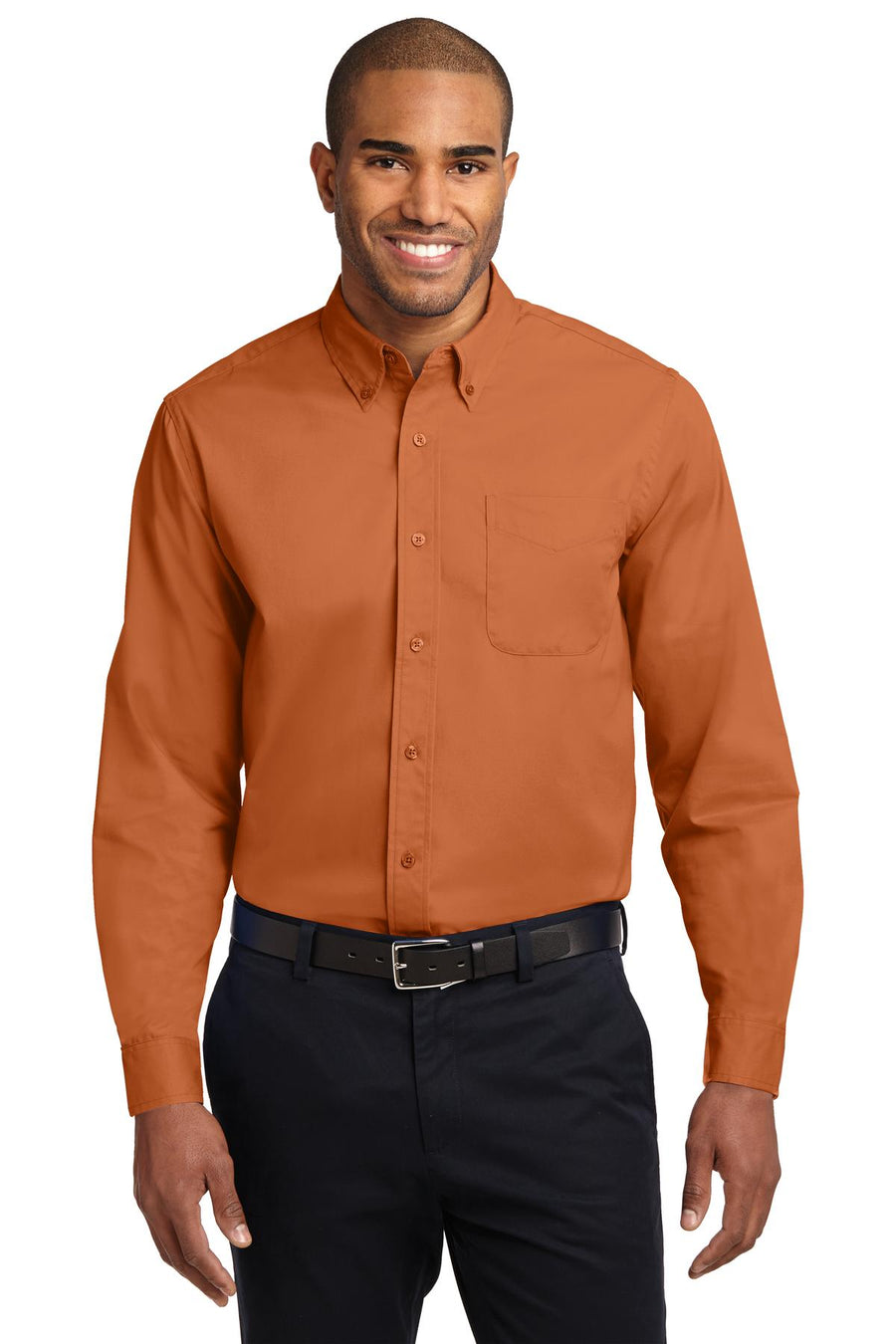 TLS608-Texas Orange/ Light Stone-front_model