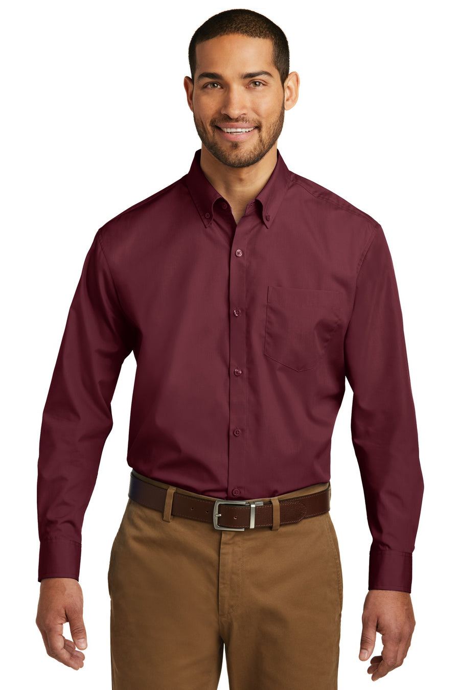 W100-Burgundy-front_model
