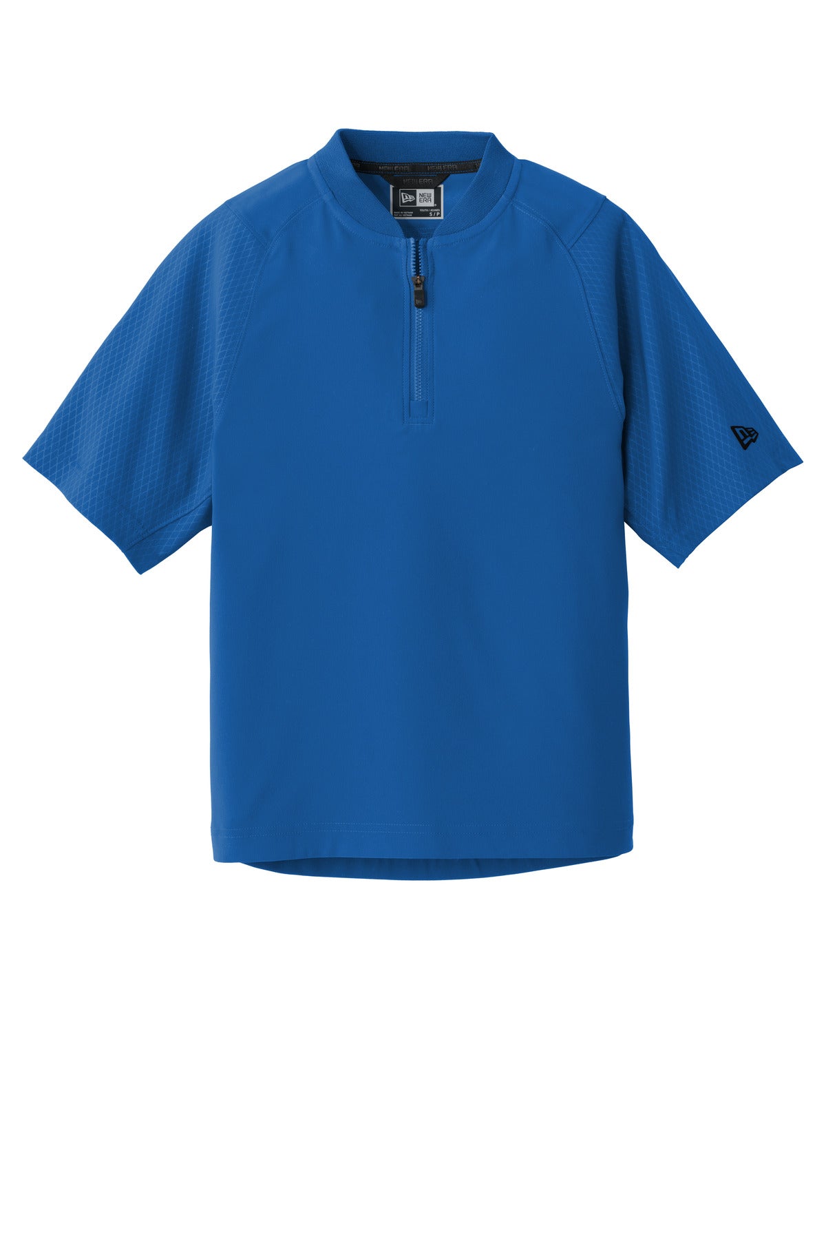 New Era ® Youth Cage Short Sleeve 1/4-Zip Jacket. YNEA600 New Era ® Youth Cage Short Sleeve 1/4-Zip Jacket. YNEA600