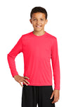 Sport-Tek® Youth Long Sleeve PosiCharge® Competitor™ Tee. YST350LS